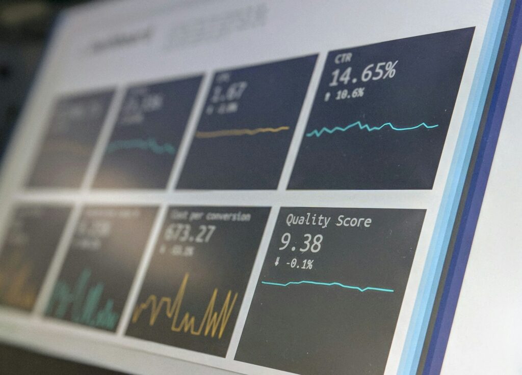 FinOps im Unternehmen: Monitoring-Dashboard mit Kennzahlen zu Cloud-Kosten